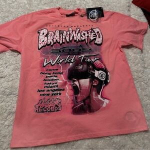 Hellstar Brainwshed World tour short sleeve T shirth Men’s XL